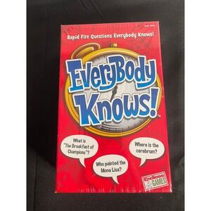 Everybody Knows Rapid Fire Questions Card Game Endless Games Ages 12+ 2 Players